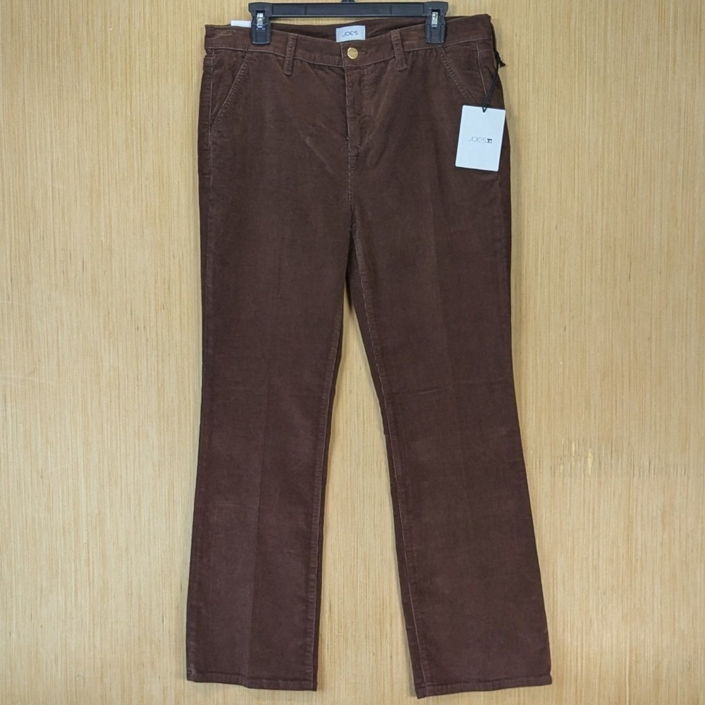 Joes Jeans The Provocateur Chocolate Brown Corduroy Bootcut Pants Size 32 NEW